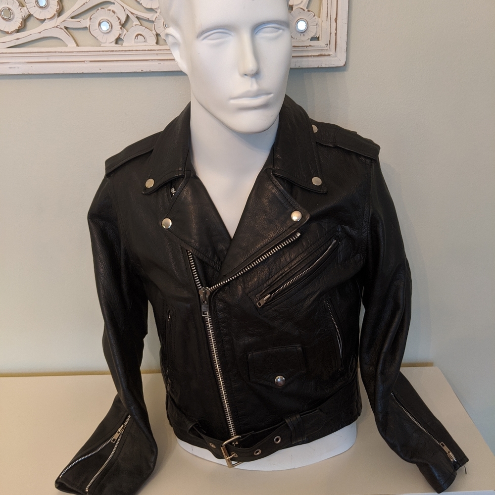 Genuine leather Manzoor leather jacket size 38 M